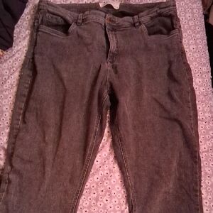 Gray Denim Jeans